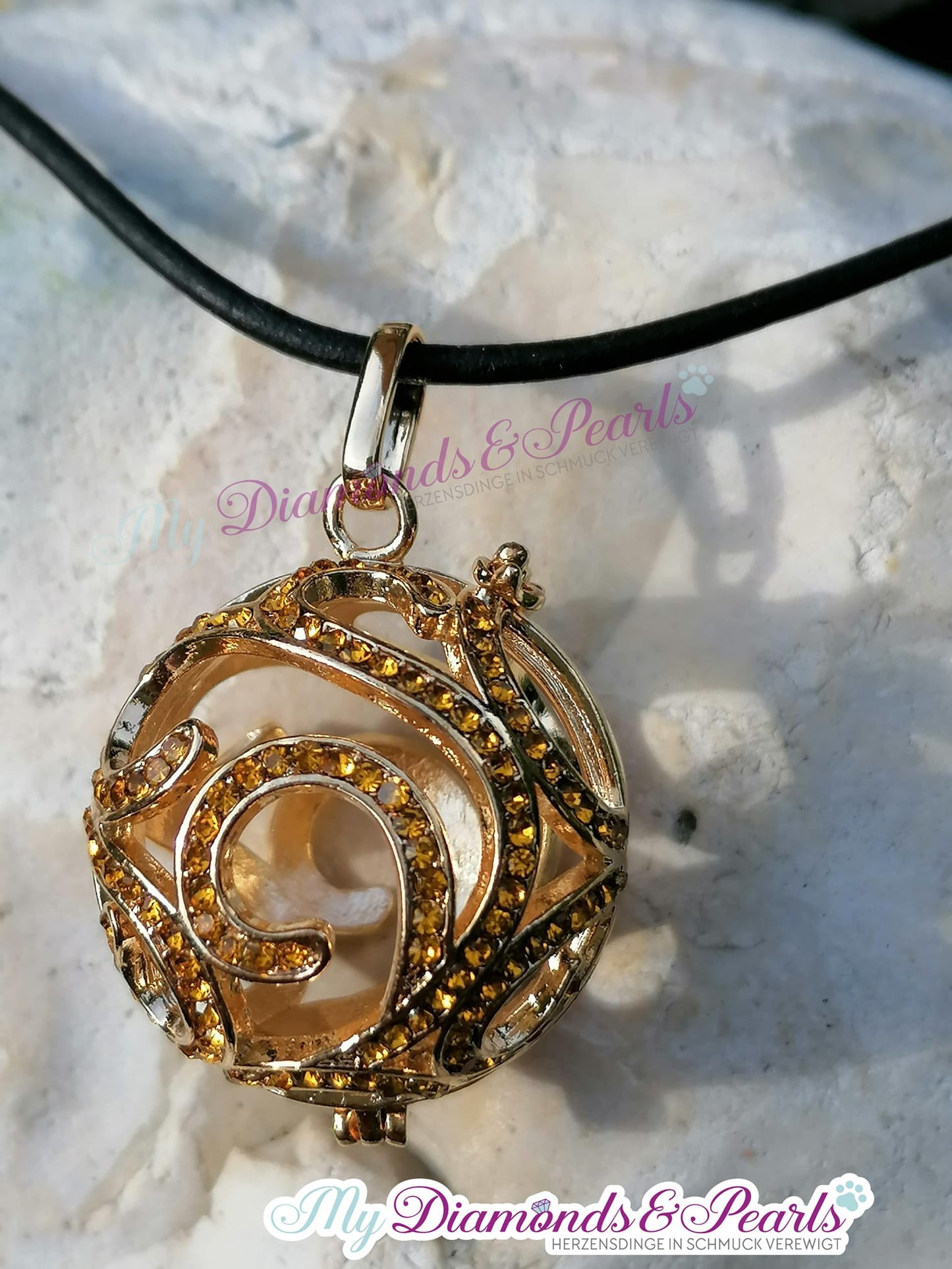 Strass-Kugel-Anhänger