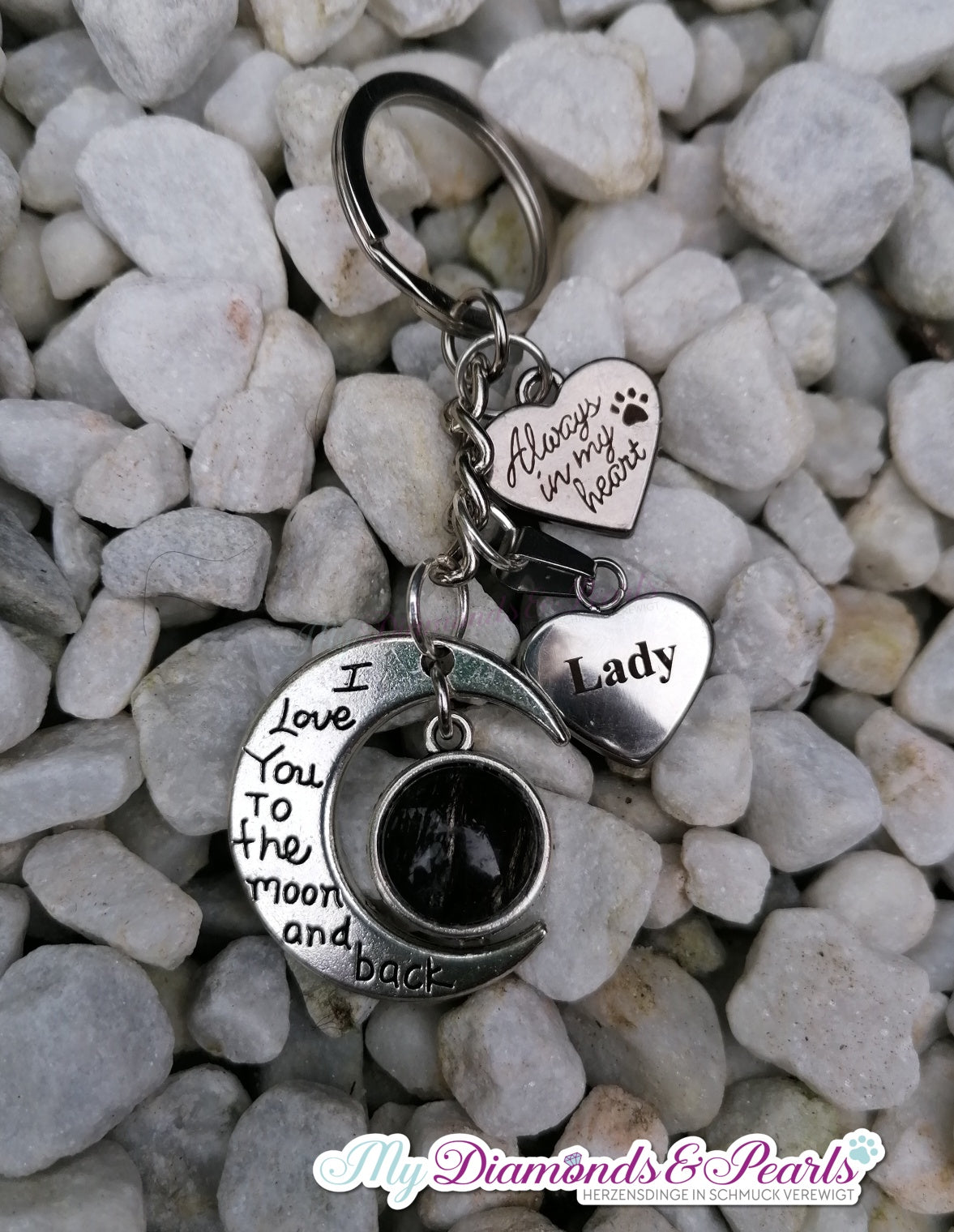 Halbmond - Schlüsselanhänger