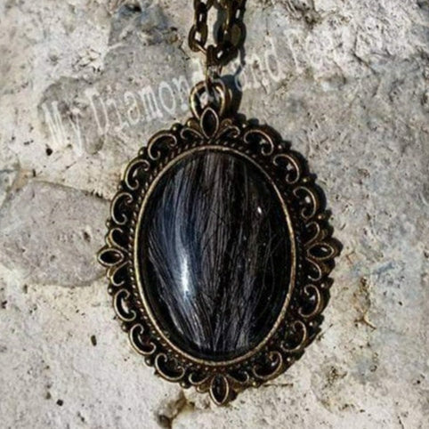 Cabochon-Kette, oval