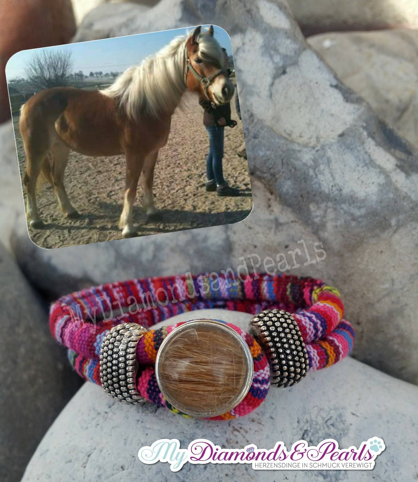 Armband aus Stoff