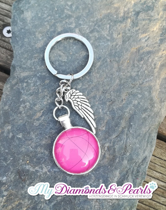 Schlichter Schlüsselanhänger - rund