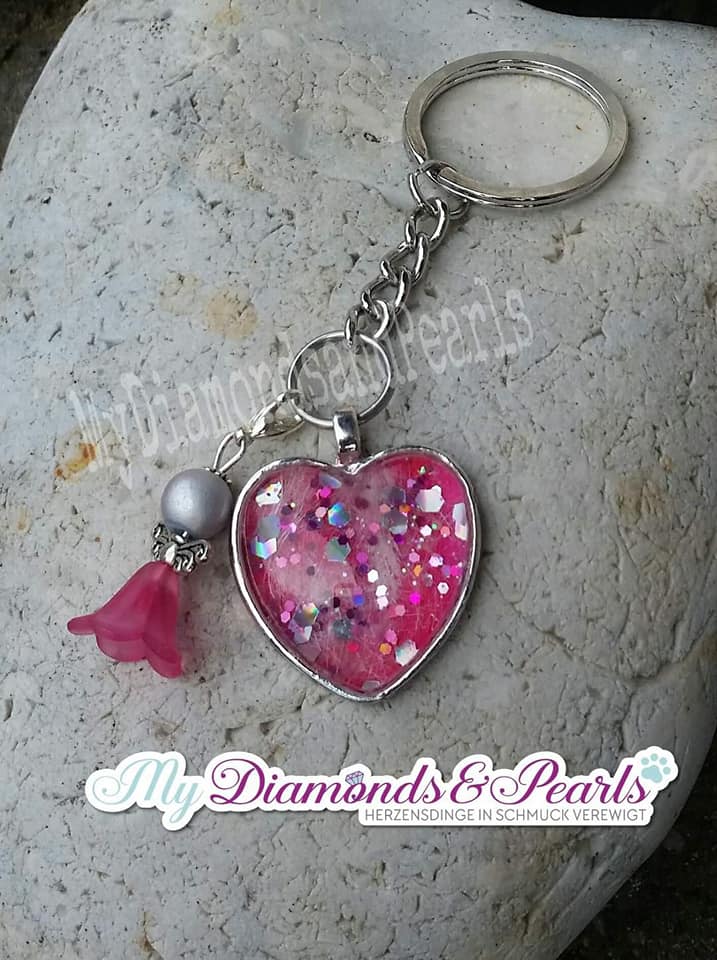 Schlichter Schlüsselanhänger - Herz