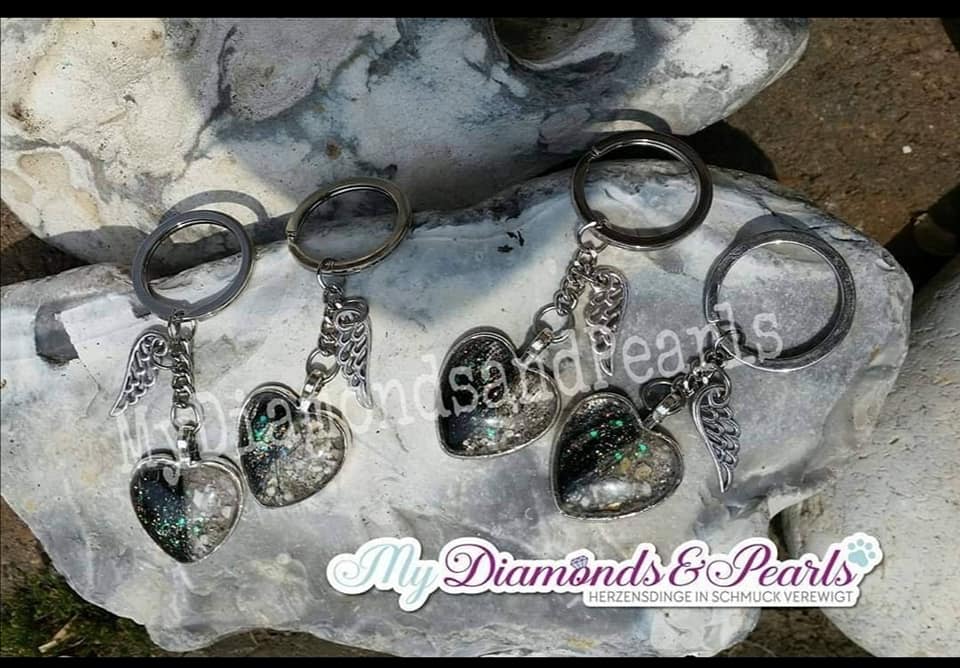 Schlichter Schlüsselanhänger - Herz