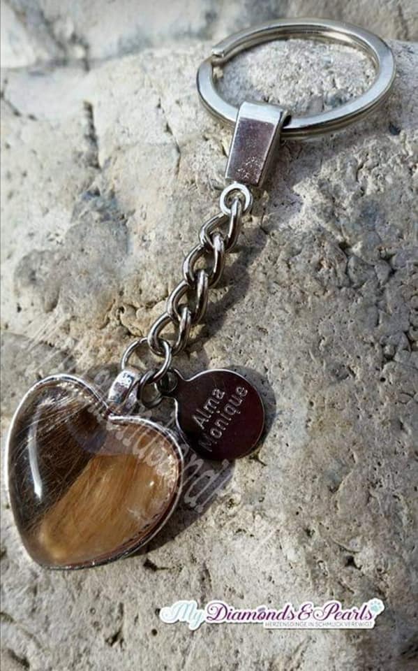 Schlichter Schlüsselanhänger - Herz