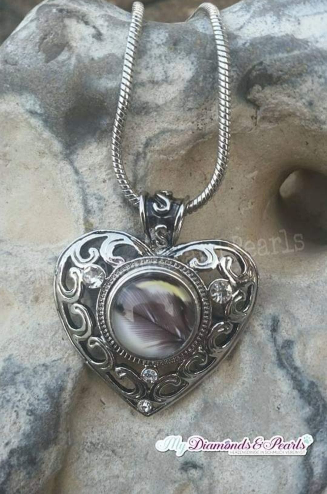 Herz-Anhänger - Vintage