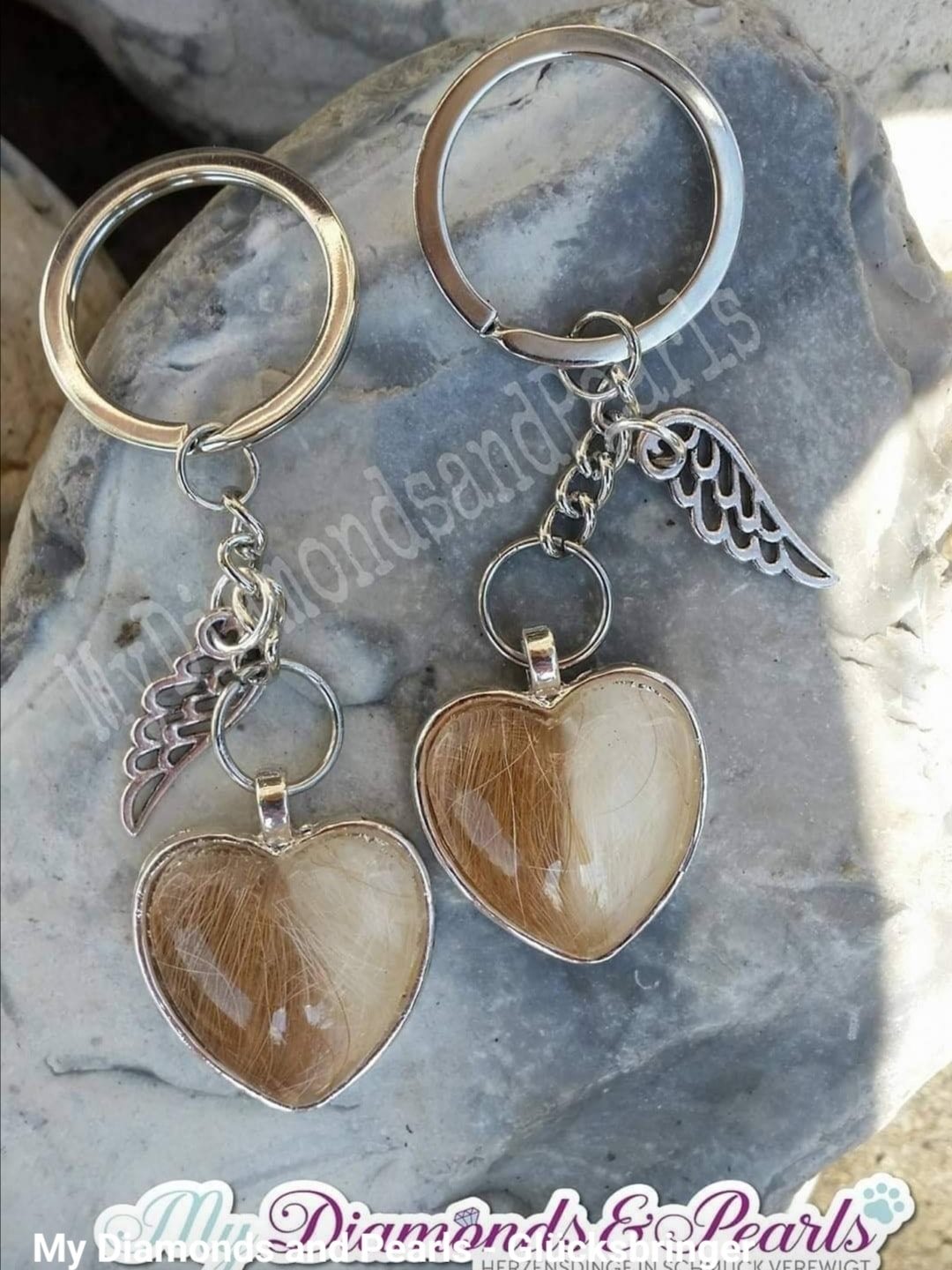 Schlichter Schlüsselanhänger - Herz