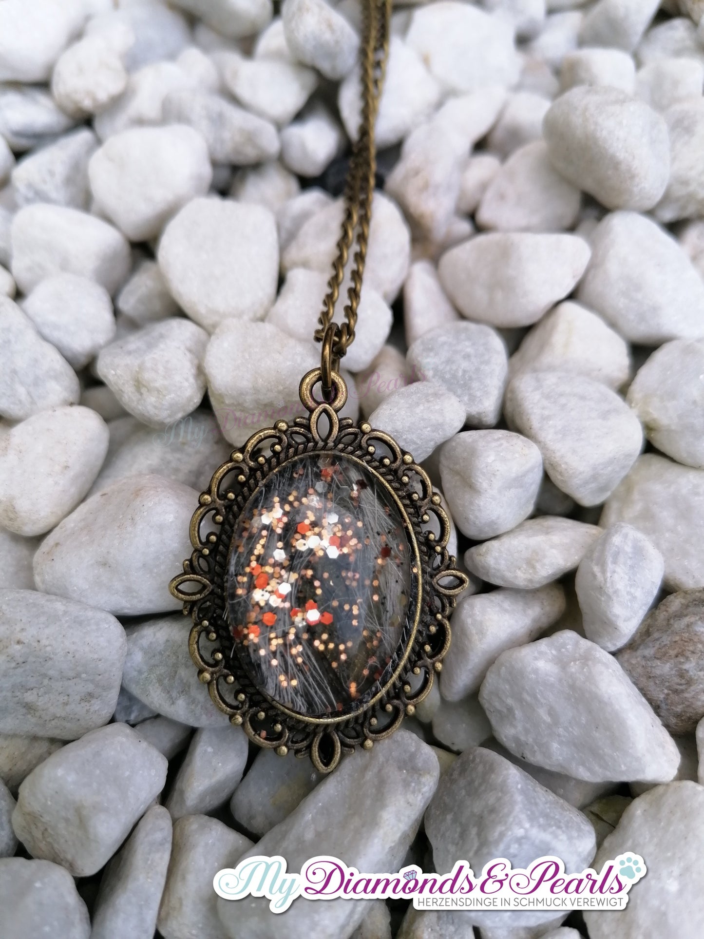 Cabochon-Anhänger - oval