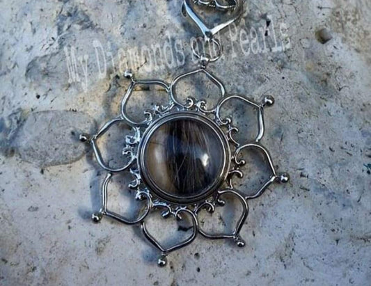 Herzblume Kette