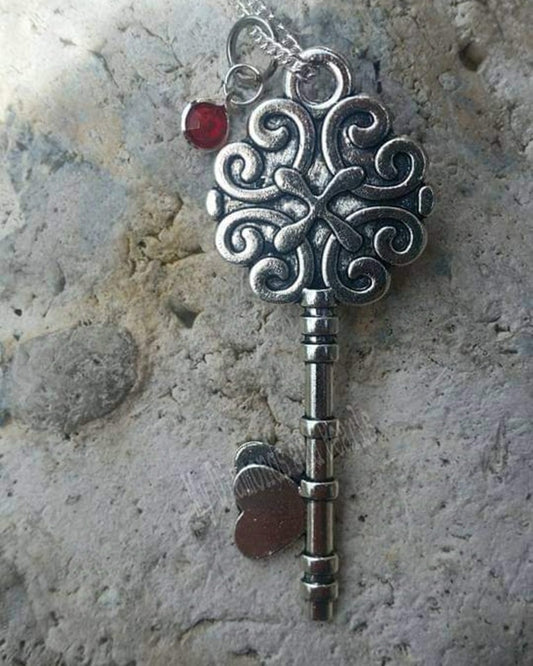 Schlüssel zum Herzen-Anhänger