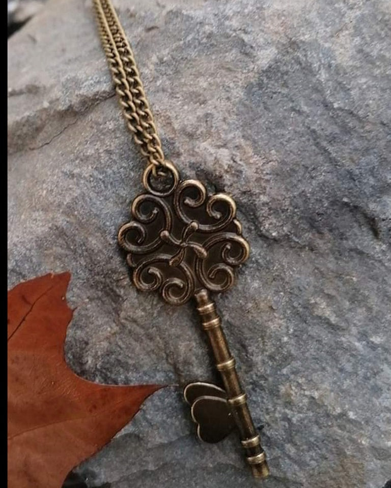 Schlüssel zum Herzen-Anhänger