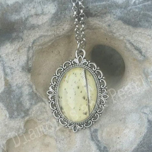 Cabochon-Kette, oval