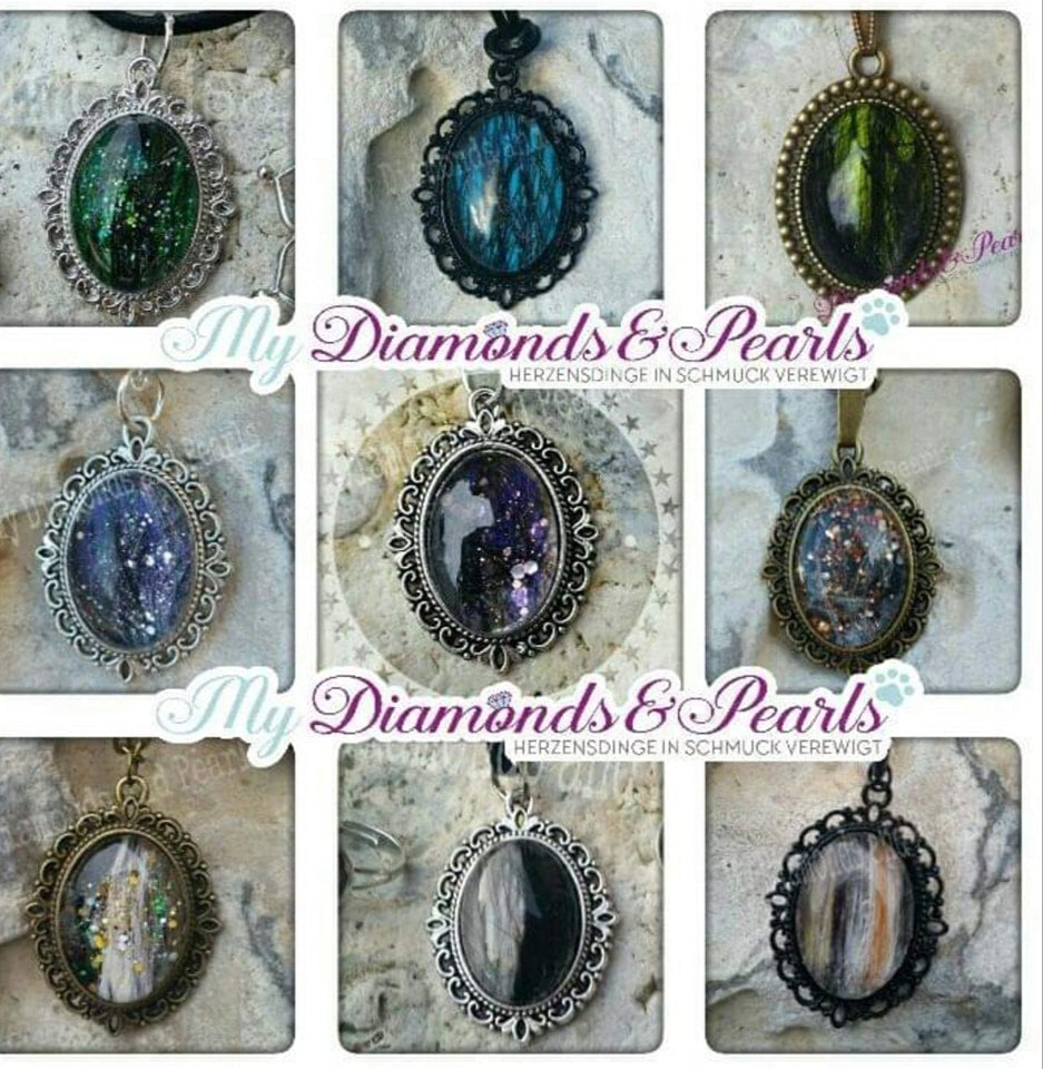 Cabochon-Anhänger - oval