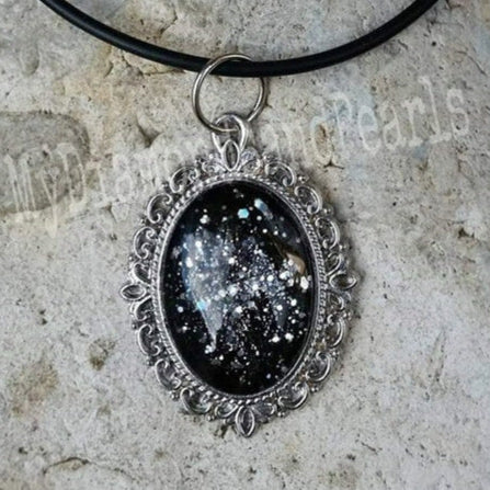 Cabochon-Kette, oval