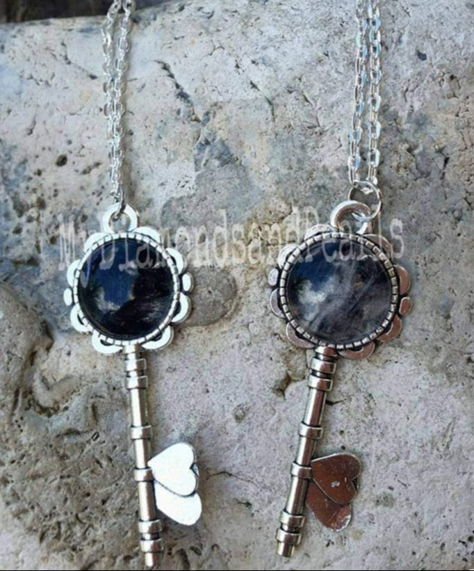 Schlüssel zum Herzen-Anhänger