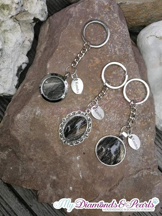 Cabochon-Schlüsselanhänger, oval