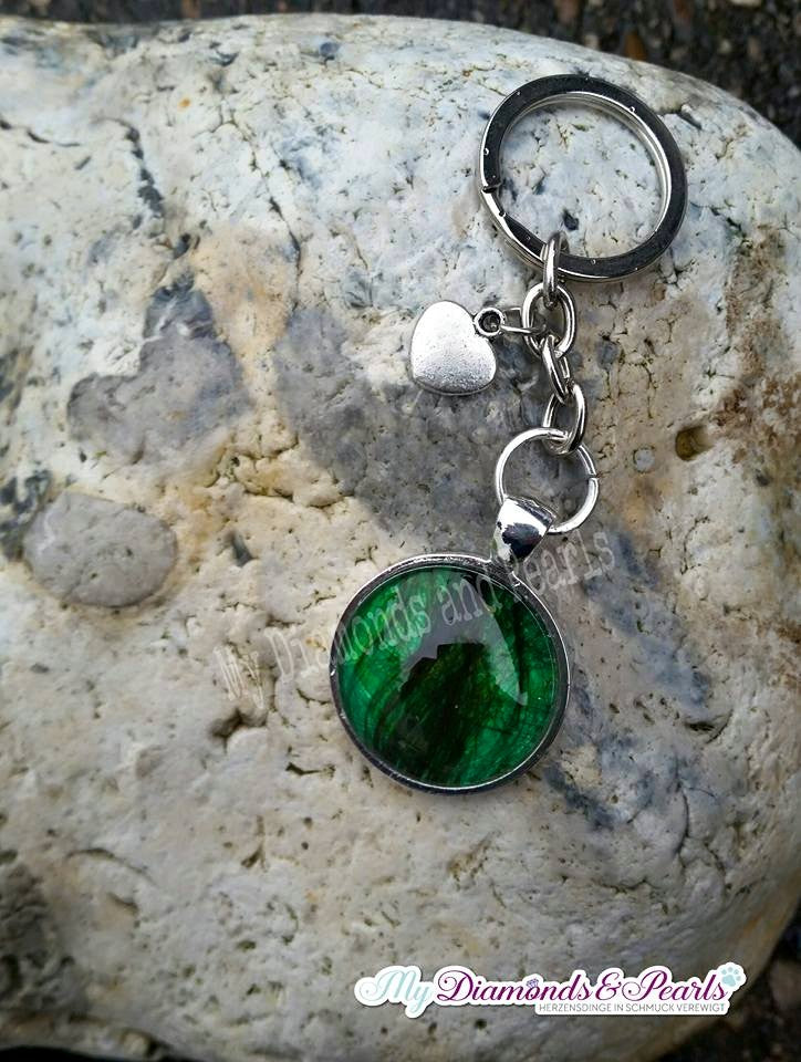 Schlichter Schlüsselanhänger - rund