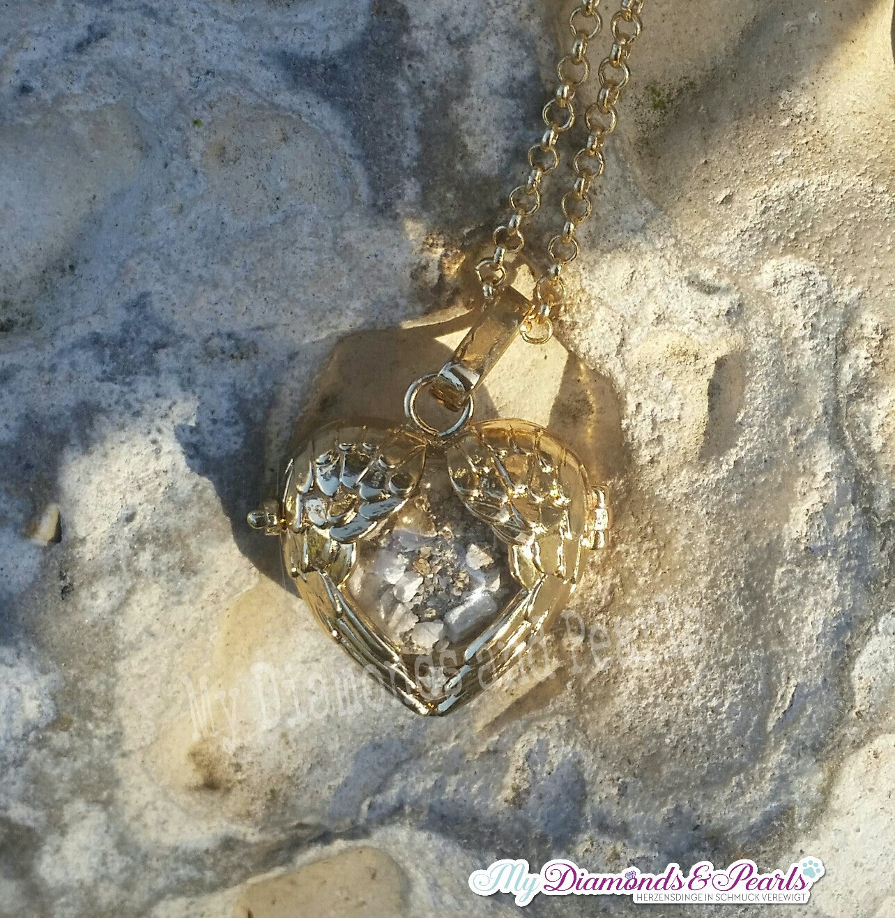 Flügelherz-Anhänger