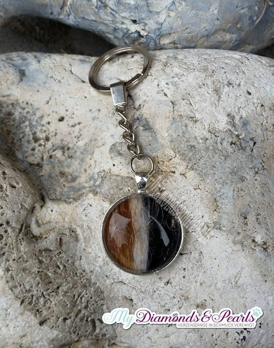 Schlichter Schlüsselanhänger - rund