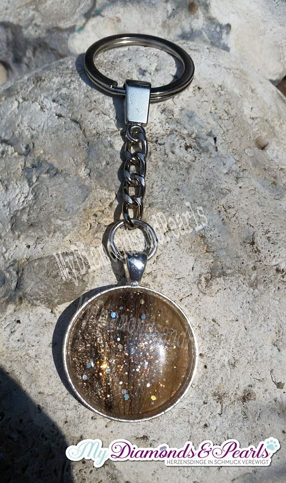 Schlichter Schlüsselanhänger - rund