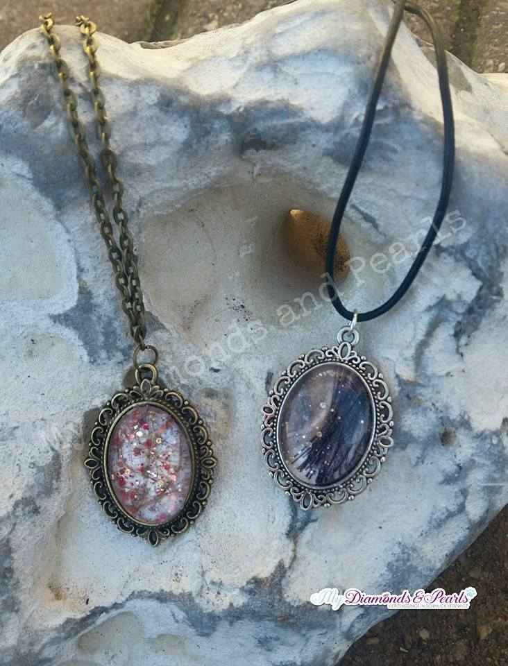 Cabochon-Anhänger - oval