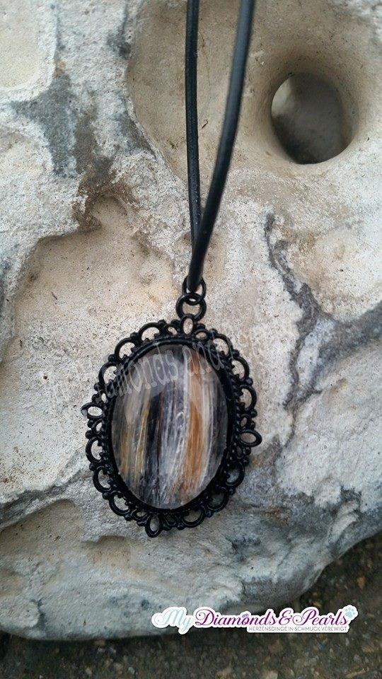 Cabochon-Anhänger - oval