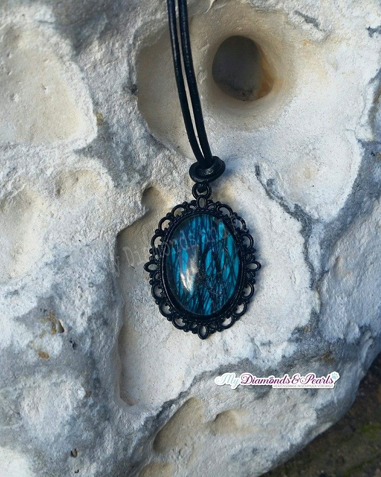 Cabochon-Anhänger - oval