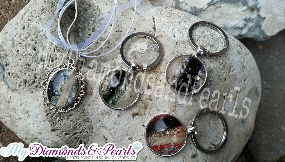 Schlichter Schlüsselanhänger - rund