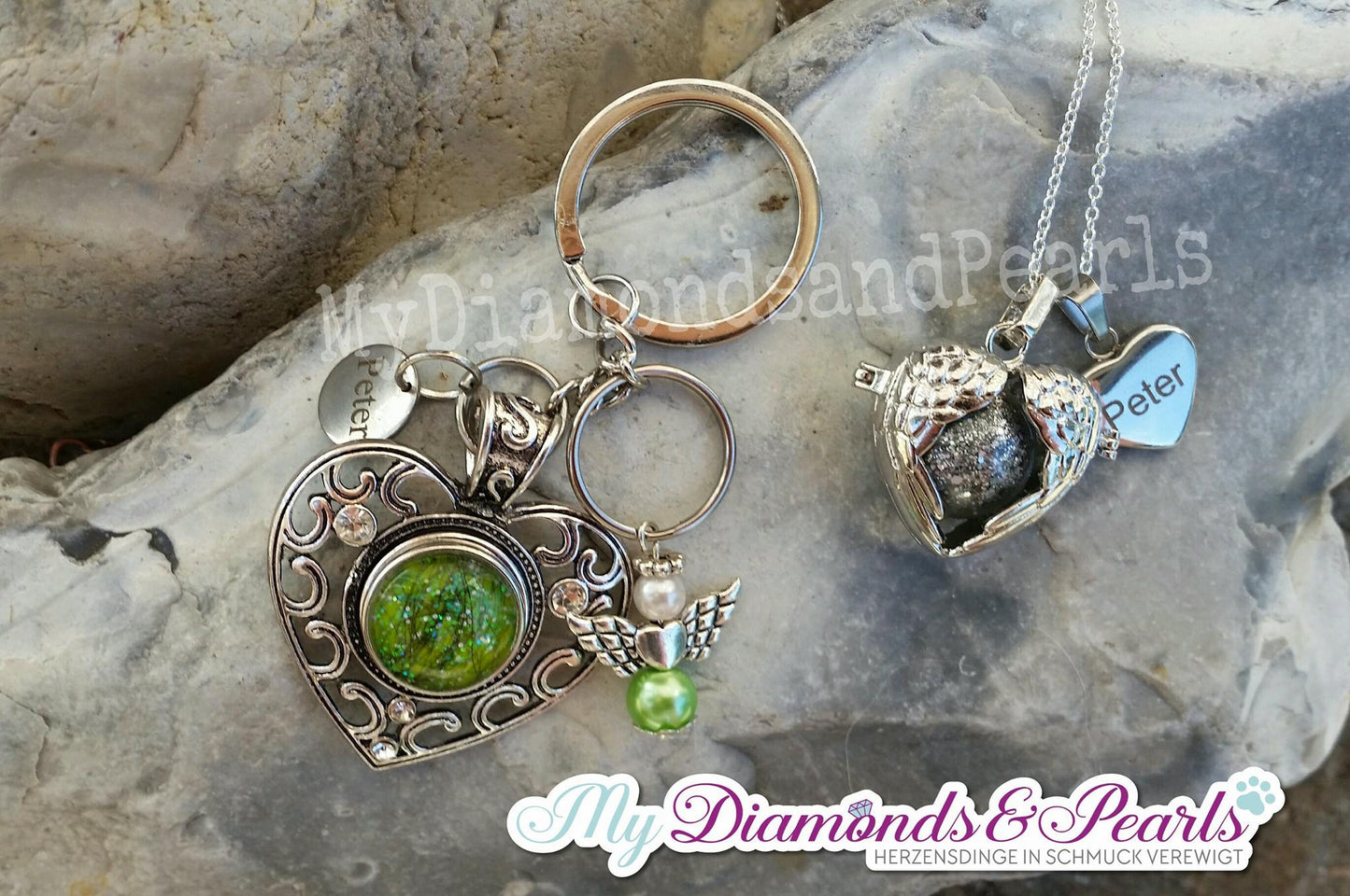 Herz-Anhänger - Vintage