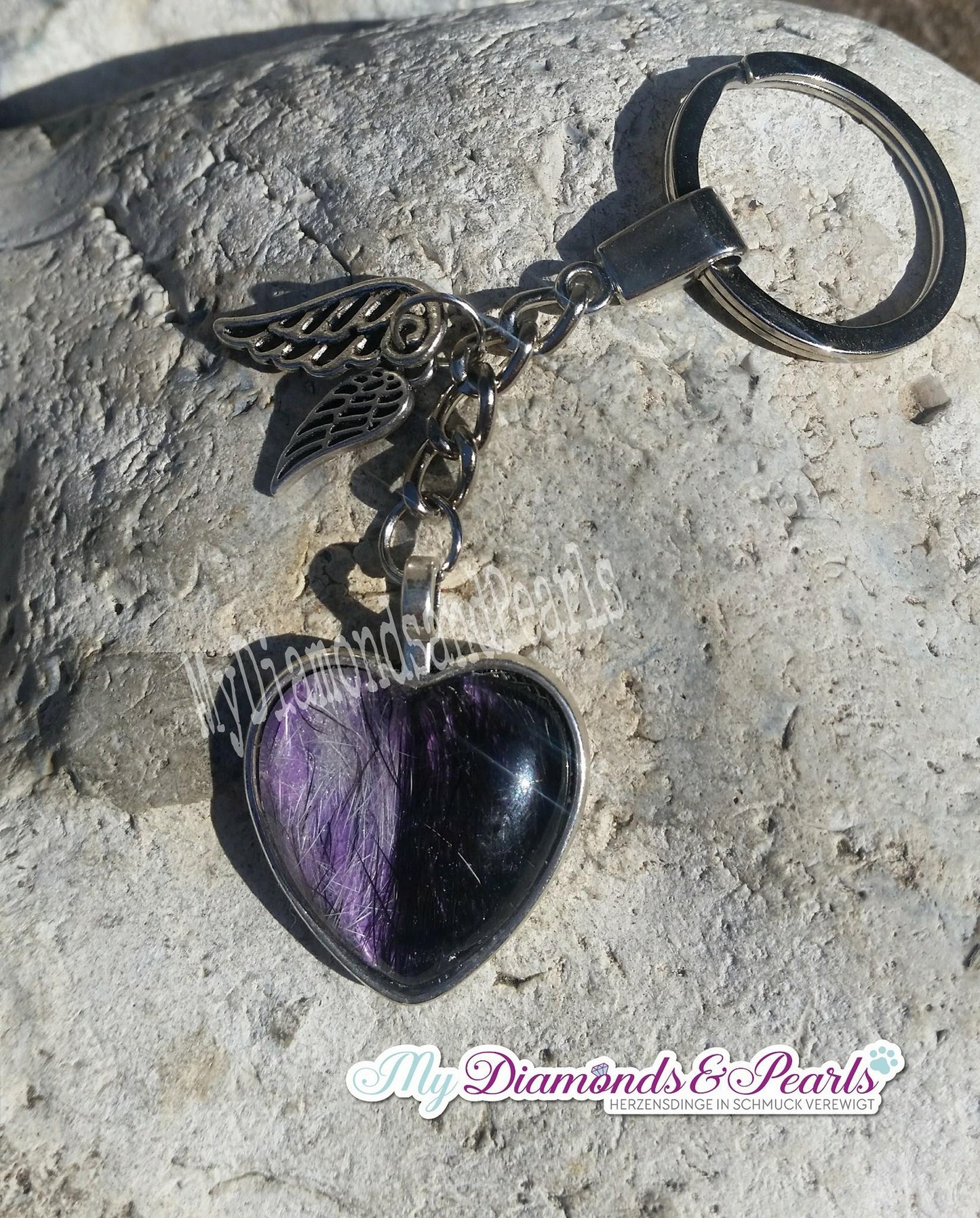 Schlichter Schlüsselanhänger - Herz