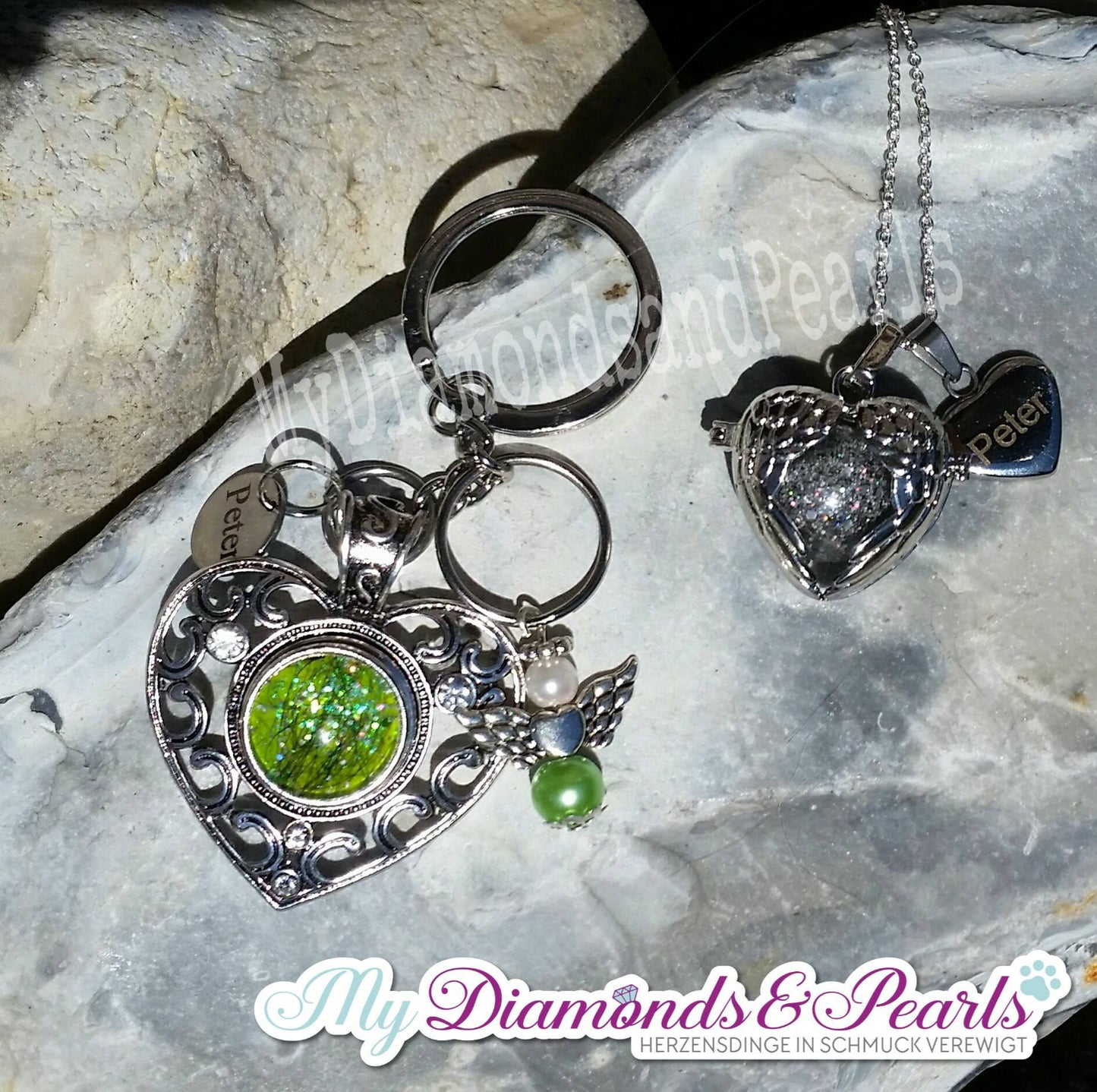 Herz-Anhänger - Vintage