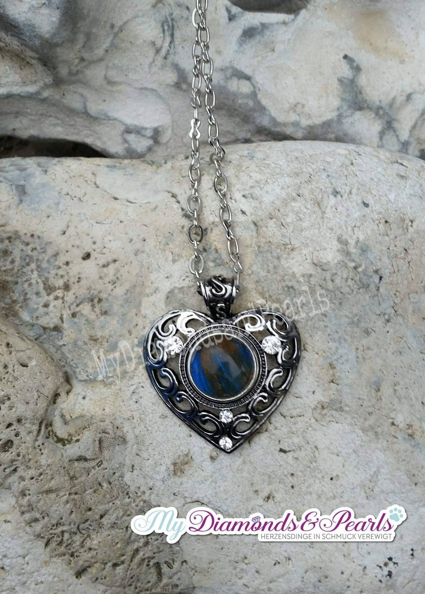 Herz-Anhänger - Vintage