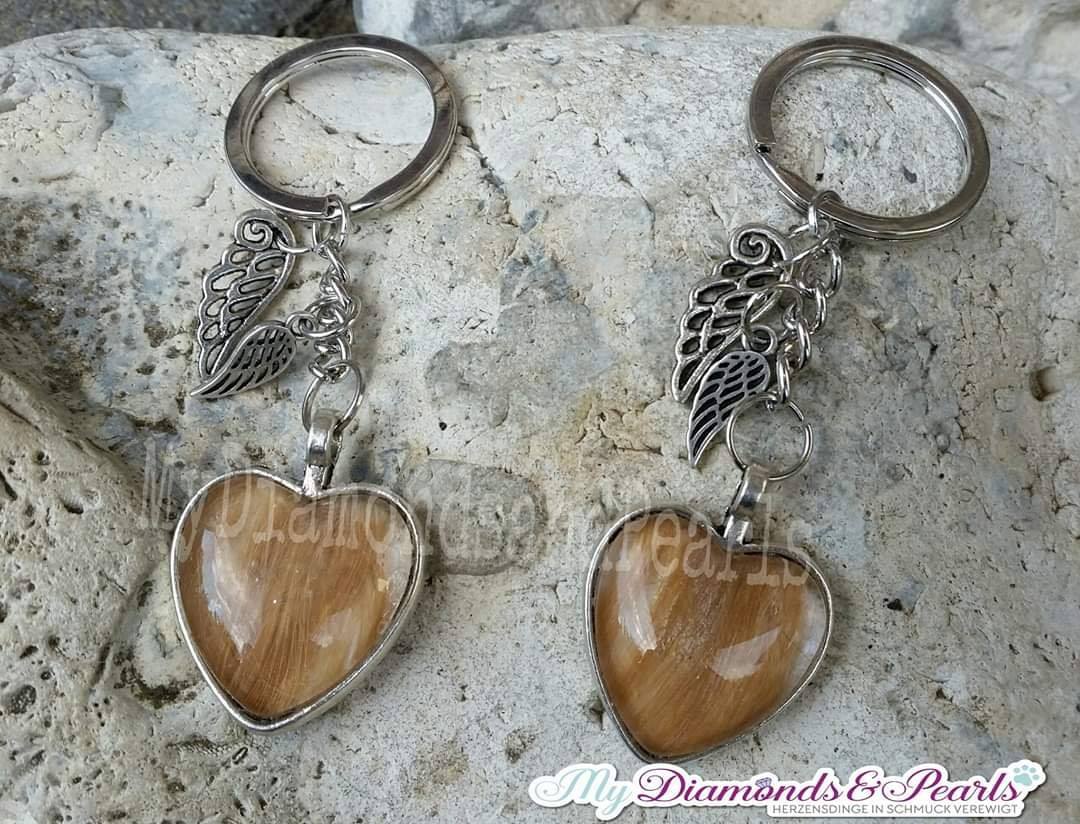 Schlichter Schlüsselanhänger - Herz