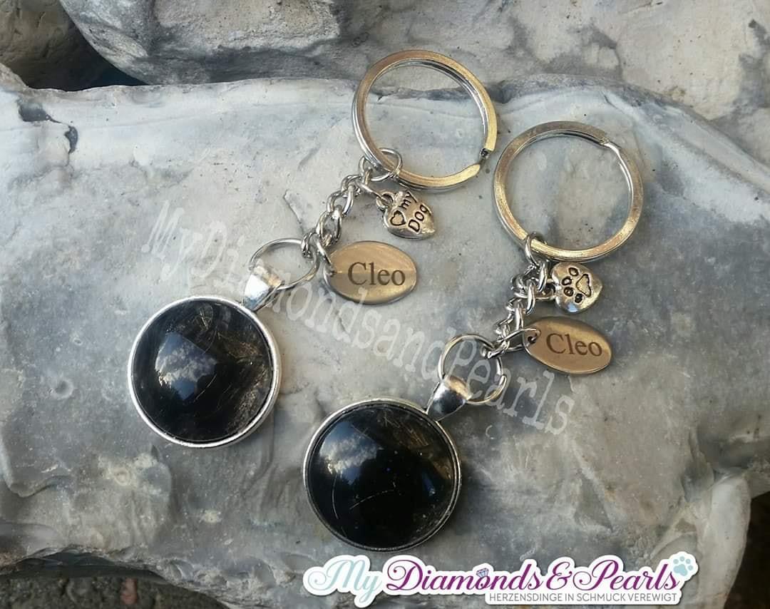 Schlichter Schlüsselanhänger - rund