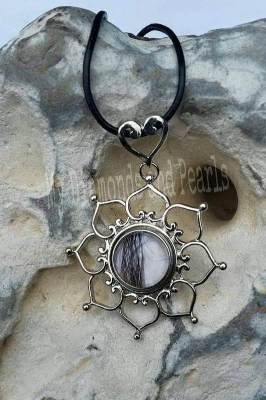 Herzblumen-Anhänger