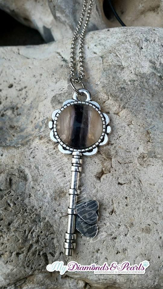 Schlüssel zum Herzen-Anhänger